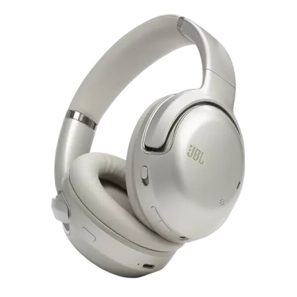 JBL Tour One M2 Hoofdtelefoons Draadloos Hoofdband Muziek USB Type-C Bluetooth Champagne