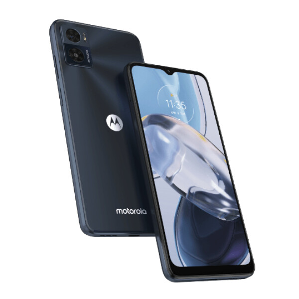 Motorola moto e22 16,5 cm (6.5") Hybride Dual SIM Android 12 4G USB Type-C 3 GB 32 GB 4020 mAh Zwart