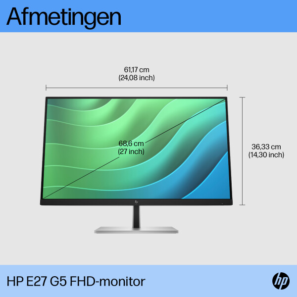 HP E27 G5 FHD-monitor