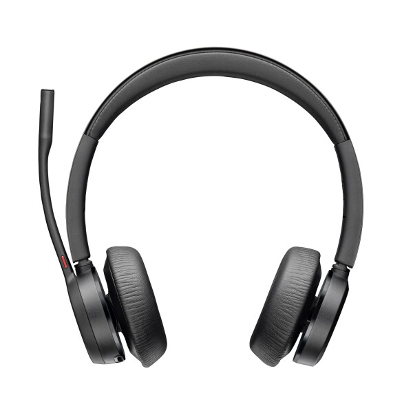 Poly Voyager 4320 Microsoft Teams Certified Headset + BT700 dongle + oplaadstatief