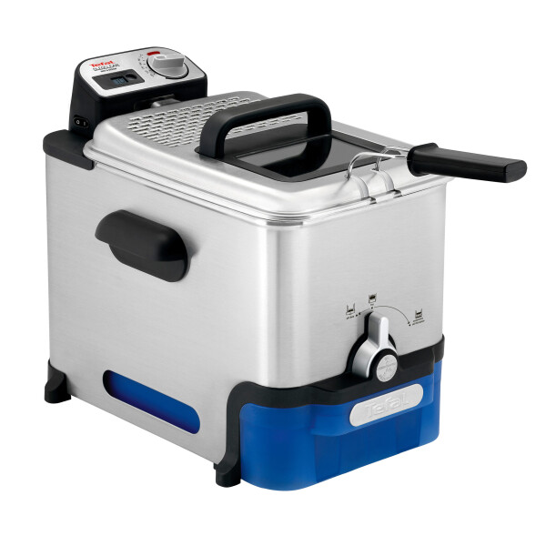 Tefal Friteuse Oleoclean Pro Inox & Design 3.5 L koude zone FR8040