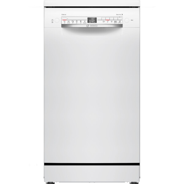 Bosch Serie 2 , Vrijstaande vaatwasser, 45 cm, Wit, SPS2HKW58E