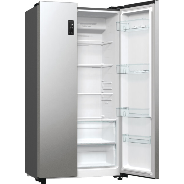 Gorenje NRR9185EAXL amerikaanse koelkast Vrijstaand 550 l E Zilver