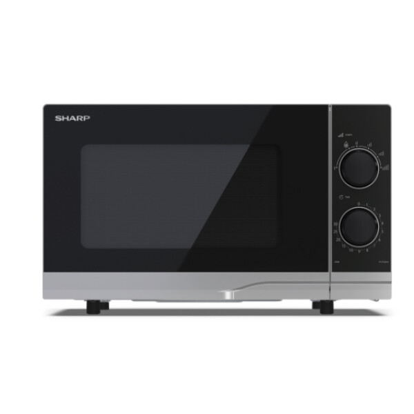 Sharp YC-PS201AE-S magnetron Zilver Solo-magnetron Aanrecht 20 l 700 W