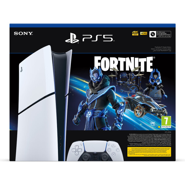 Sony PlayStation 5 Slim Fortnite bundle 1,02 TB Wifi Zwart, Wit