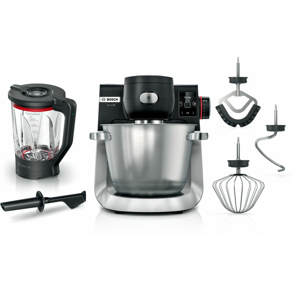 Bosch Serie 6 MUMS6ZS17 keukenmachine 1600 W 5,5 l Zwart, Roestvrijstaal