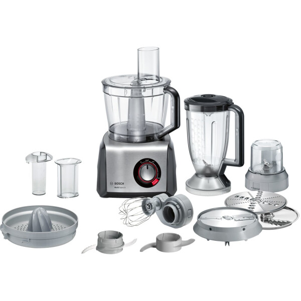 Bosch MC812M844 keukenmachine 1250 W 3,9 l Zwart, Roestvrijstaal