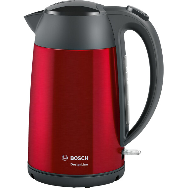 Bosch TWK3P424 waterkoker 1,7 l 2400 W Grijs, Rood