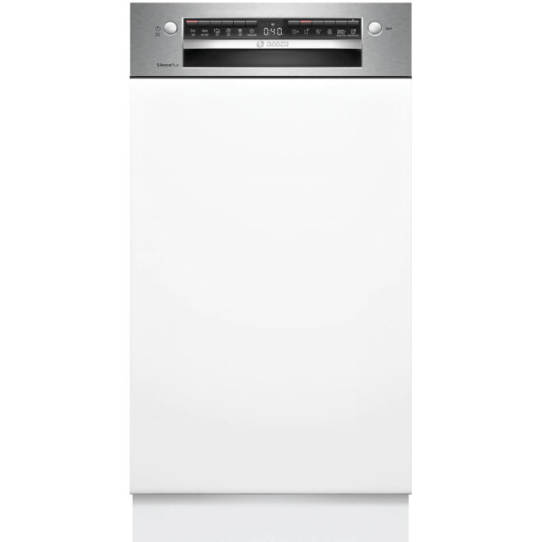 Bosch Serie 4 , Geïntegreerde vaatwasser, 45 cm, Geborsteld staal, SPI4HMS49E