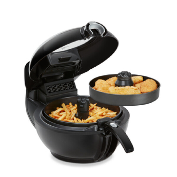 Tefal ActiFry Genius XL YV9708 Dubbel 1500 W Heteluchtfriteuse Zwart