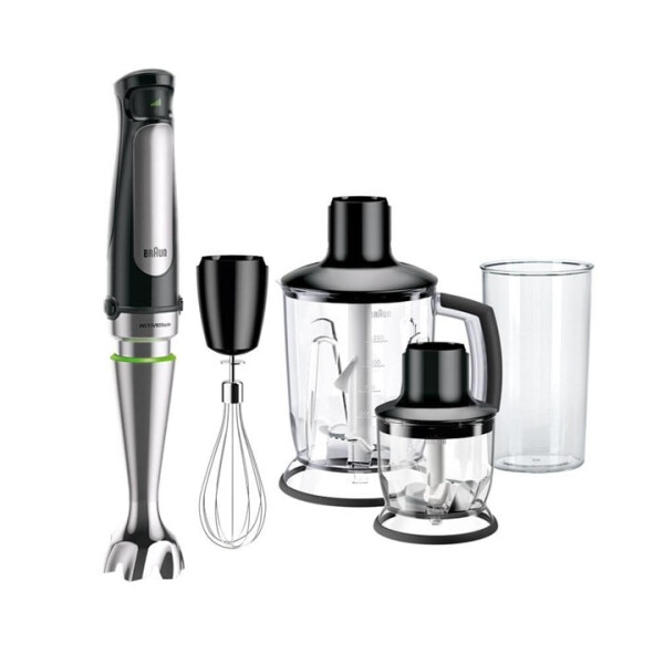 Braun MultiQuick 7 MQ 7045X 1,25 l Staafmixer 1000 W Zwart, Roestvrijstaal