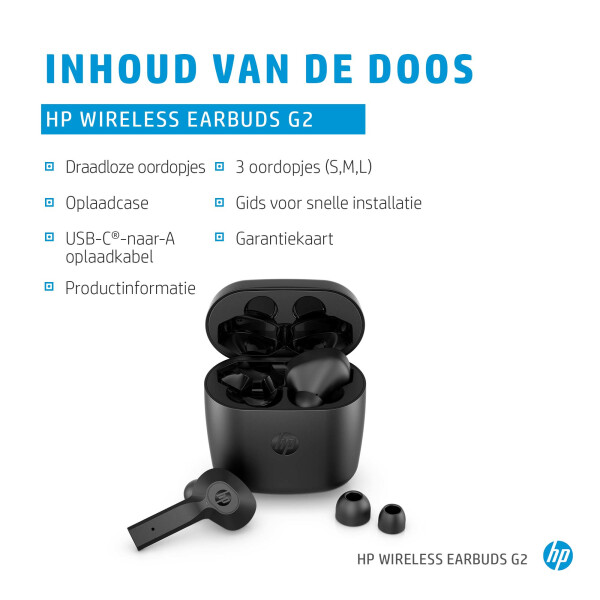 HP draadloze oordopjes G2