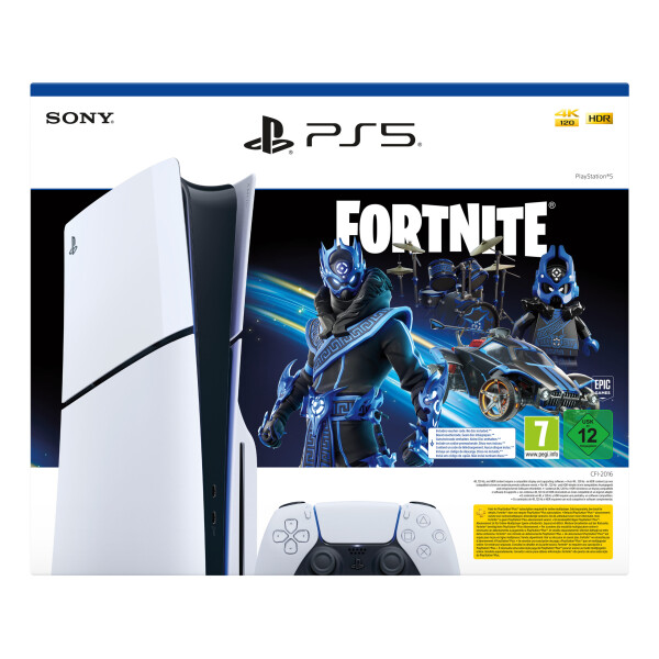 Sony PlayStation 5 Slim Fortnite bundle 1,02 TB Wifi Zwart, Wit