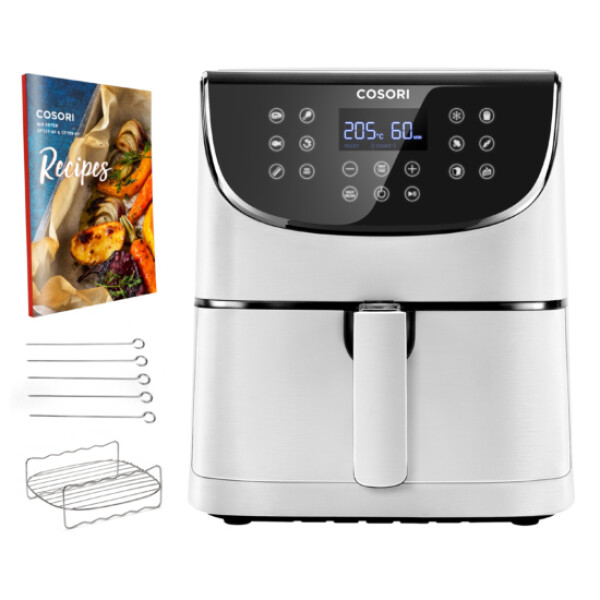Cosori CP158-AF-RXW friteuse Enkel 5,5 l Vrijstaand 1700 W Heteluchtfriteuse Wit