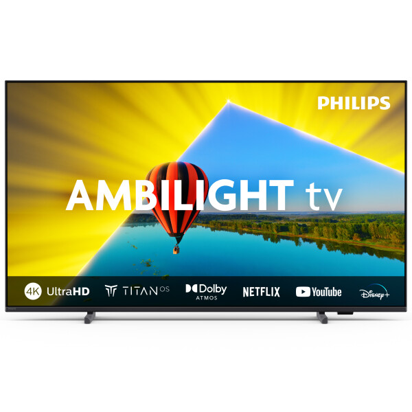 Philips 50PUS8079/12 tv 127 cm (50") 4K Ultra HD Smart TV Wifi Zwart 350 cd/m²