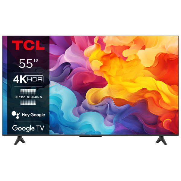 TCL P655 55P655 tv 139,7 cm (55") 4K Ultra HD Smart TV Wifi Zwart