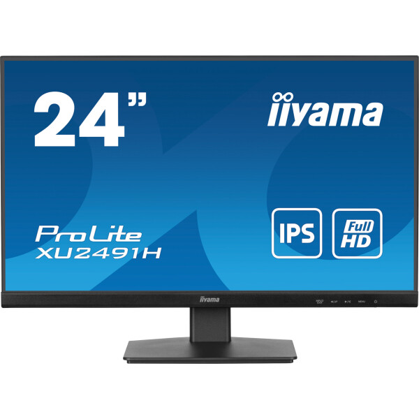 iiyama ProLite XU2491H-B1 computer monitor 60,5 cm (23.8") 1920 x 1080 Pixels Full HD LED Zwart