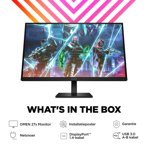 OMEN by HP 27 inch FHD 240 Hz gaming monitor - OMEN 27s