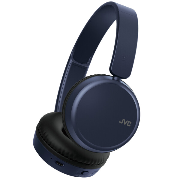 JVC HA-S36W Headset Draadloos Hoofdband Oproepen/muziek Bluetooth Blauw