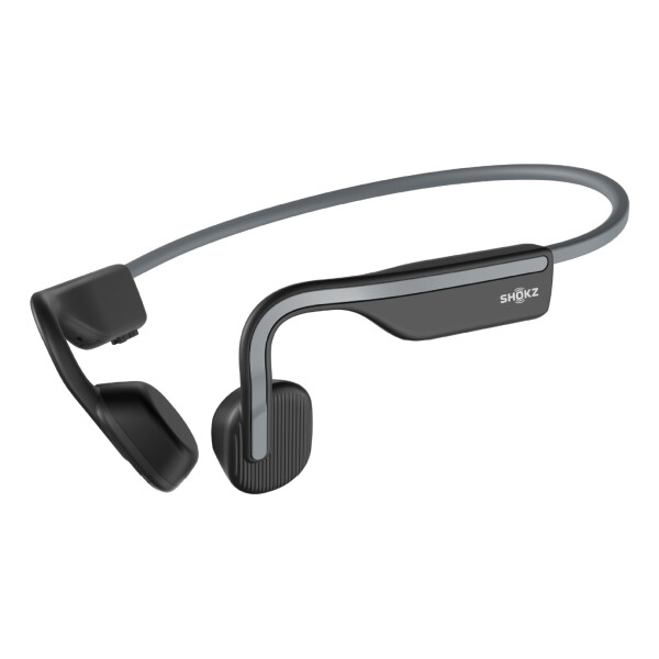 SHOKZ OpenMove Hoofdtelefoons Draadloos Neckband Sporten Bluetooth Grijs