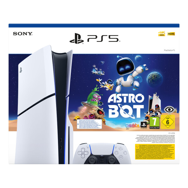 Sony PlayStation 5 Slim Standard Edition 1TB - Astro Bot Bundle