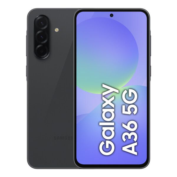 Samsung Galaxy A36 17 cm (6.7") Dual SIM Android 15 5G USB Type-C 6 GB 128 GB 5000 mAh Zwart