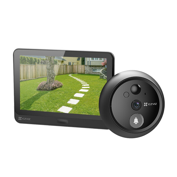 EZVIZ CS-HP4 deurbelset Zwart