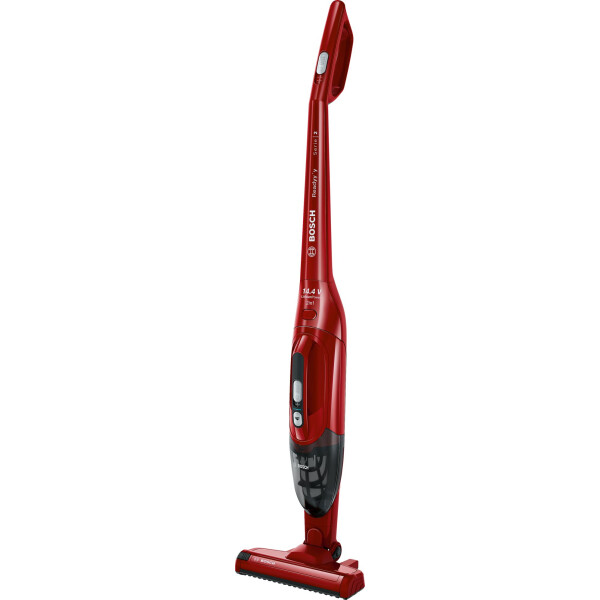 Bosch Serie 2 BBHF214R steelstofzuiger & elektrische bezem 2-in-1-steelstofzuiger Batterij/Accu Droog Zakloos Rood
