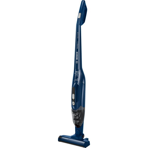 Bosch Serie 2 BBHF216 steelstofzuiger & elektrische bezem 2-in-1-steelstofzuiger Batterij/Accu Droog Zakloos Blauw