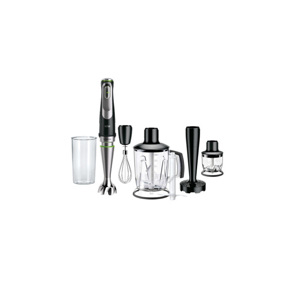 Braun MultiQuick 9 MQ 9147X 0,6 l Staafmixer 1200 W Zwart, Roestvrijstaal