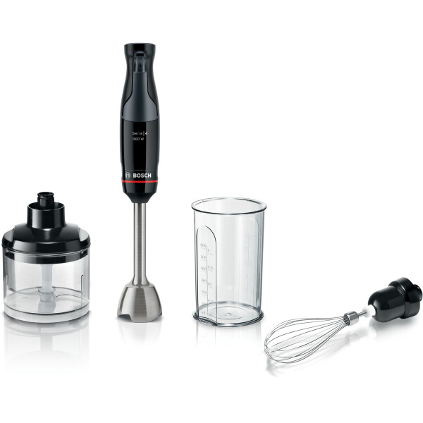 Bosch Serie 4 MSM4B621 blender 0,6 l Staafmixer 1000 W Antraciet, Transparant