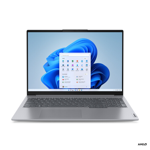 Lenovo ThinkBook 16 G6 ABP AMD Ryzen™ 7 7730U Laptop 40,6 cm (16") WUXGA 16 GB DDR4-SDRAM 512 GB SSD Wi-Fi 6 (802.11ax) Windows 11 Pro Engels Grijs