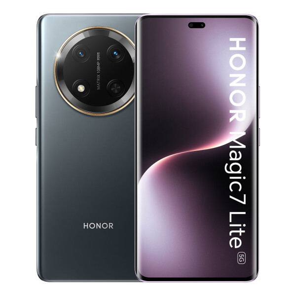 Honor Magic7 Lite 17,2 cm (6.78") Dual SIM Android 14 5G USB Type-C 8 GB 256 GB 6600 mAh Zwart, Titanium