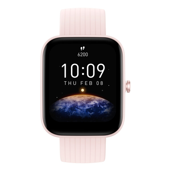 Amazfit Bip 3 Pro 4,29 cm (1.69") TFT 44 mm Digitaal 240 x 280 Pixels Touchscreen Roze GPS